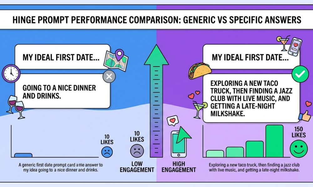 Best Hinge Prompts for Men in 2025 