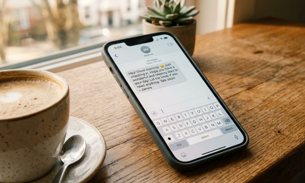 What to Text a Girl in the Morning